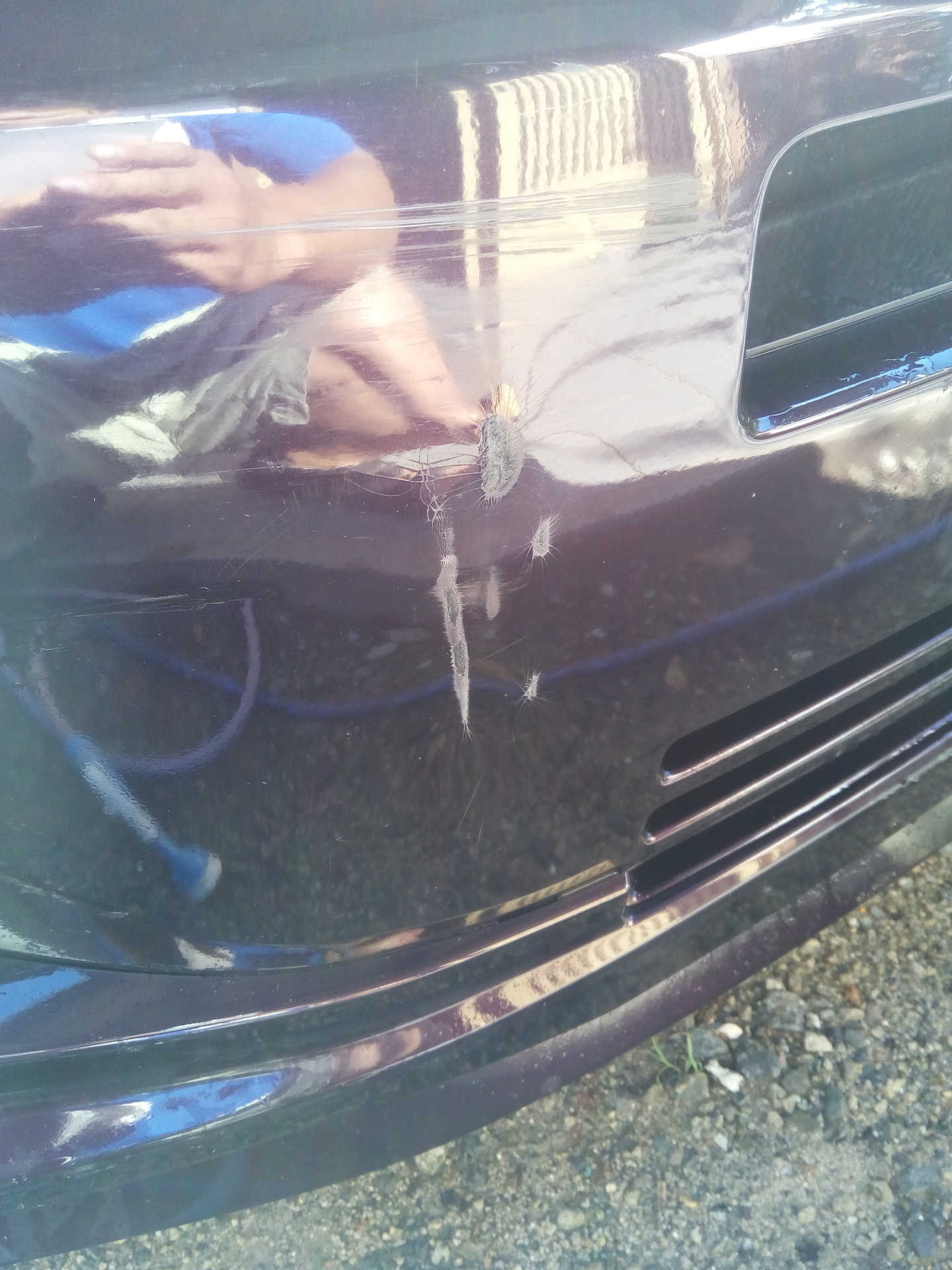 車のバンパーの傷 凹み修理 俺のブログ
